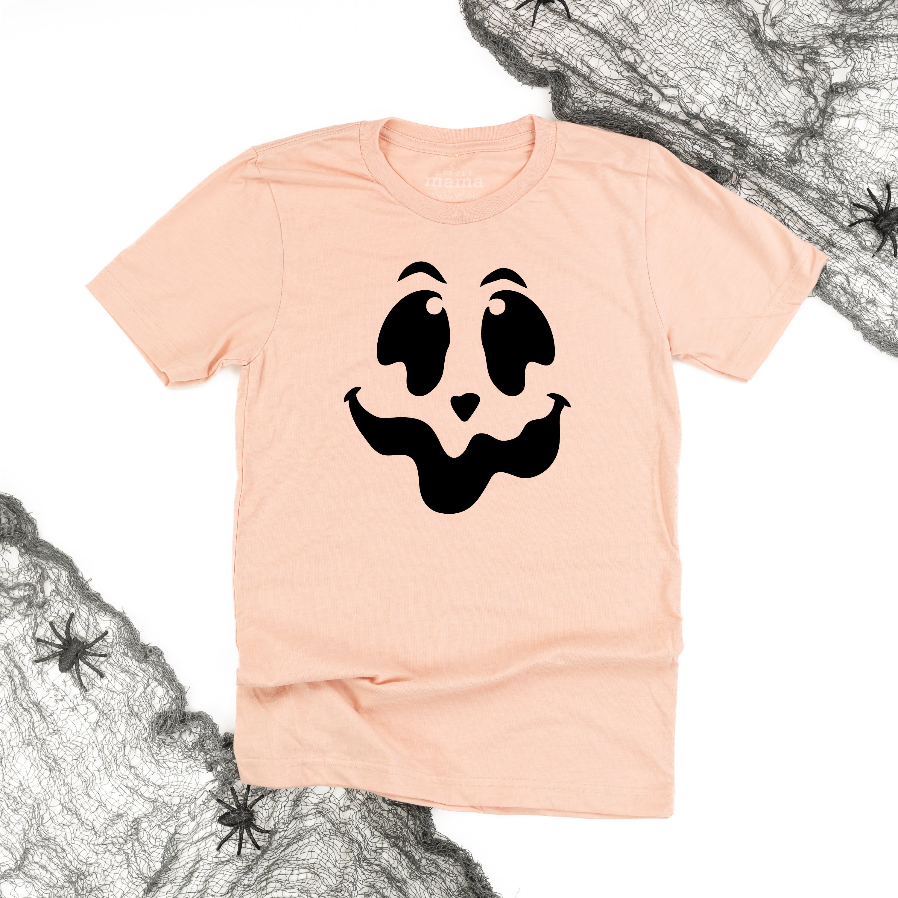 Spooky Jack-o'-lantern Face - Unisex Tee Little Mama Shirt Shop