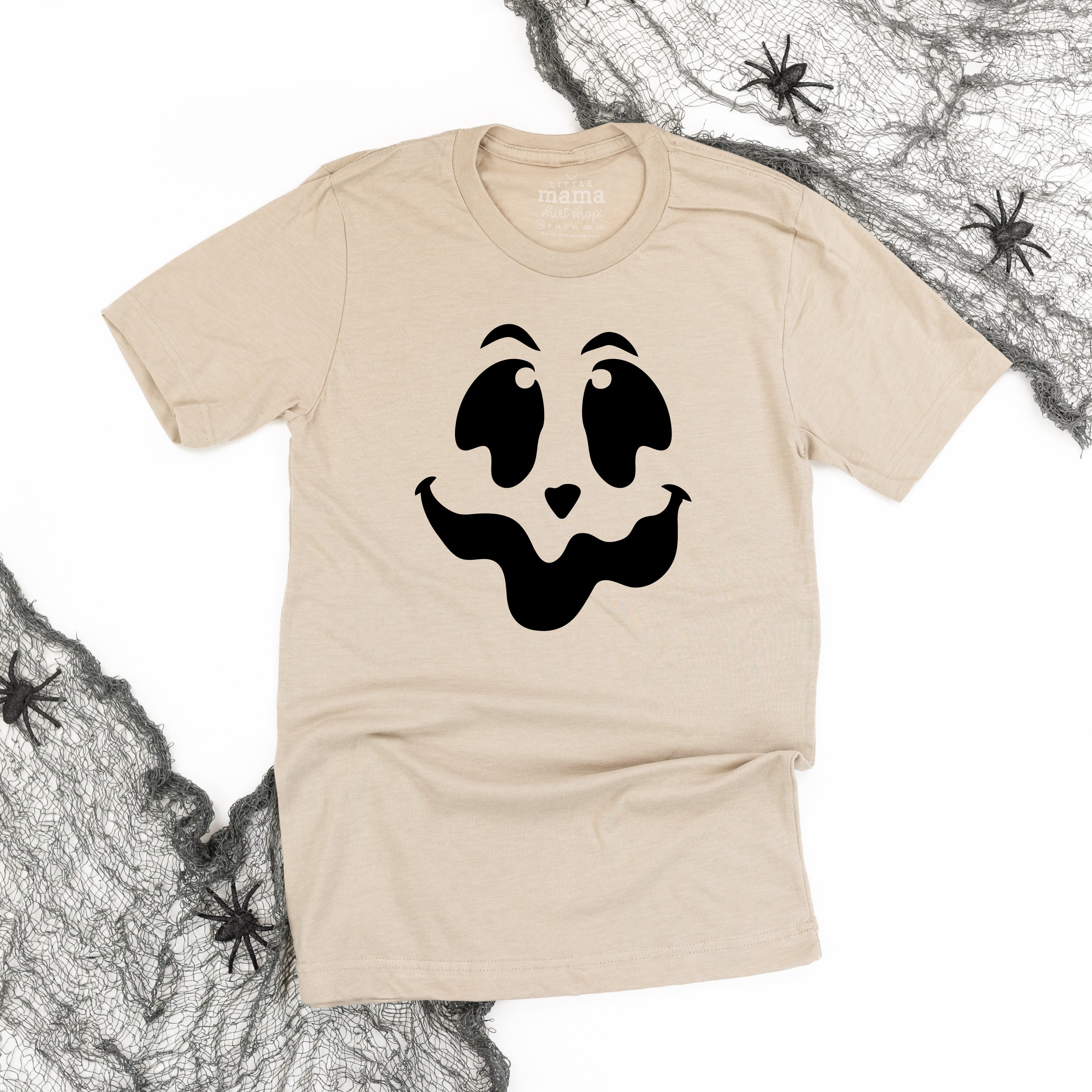 Spooky Jack-o'-lantern Face - Unisex Tee Little Mama Shirt Shop