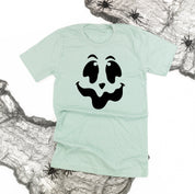 Spooky Jack-o'-lantern Face - Unisex Tee Little Mama Shirt Shop