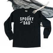 Spooky Dad - Long Sleeve Comfort Colors Tee Little Mama Shirt Shop
