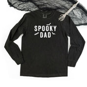 Spooky Dad - Long Sleeve Comfort Colors Tee Little Mama Shirt Shop