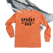Spooky Dad - Long Sleeve Comfort Colors Tee Little Mama Shirt Shop