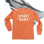 Spooky Mama - Long Sleeve Comfort Colors Tee Little Mama Shirt Shop