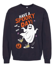 Have A Spooky Day - Black Basic Fleece Little Mama Shirt Shop LLC