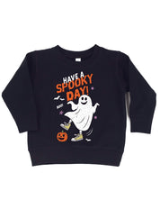 Have A Spooky Day - Black Child Sweater Little Mama Shirt Shop