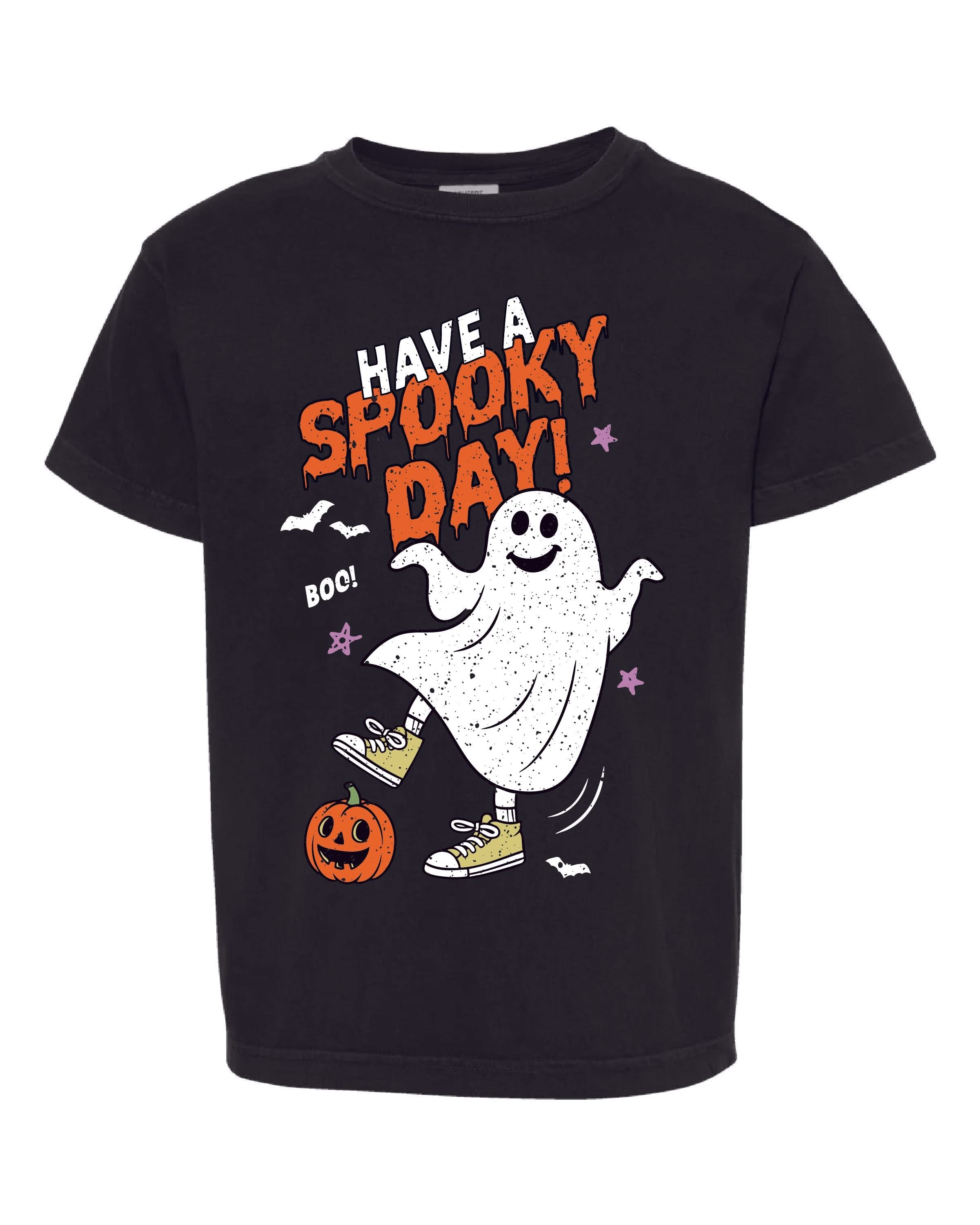 Have A Spooky Day - Youth Comfort Colors Tee Little Mama Shirt Shop