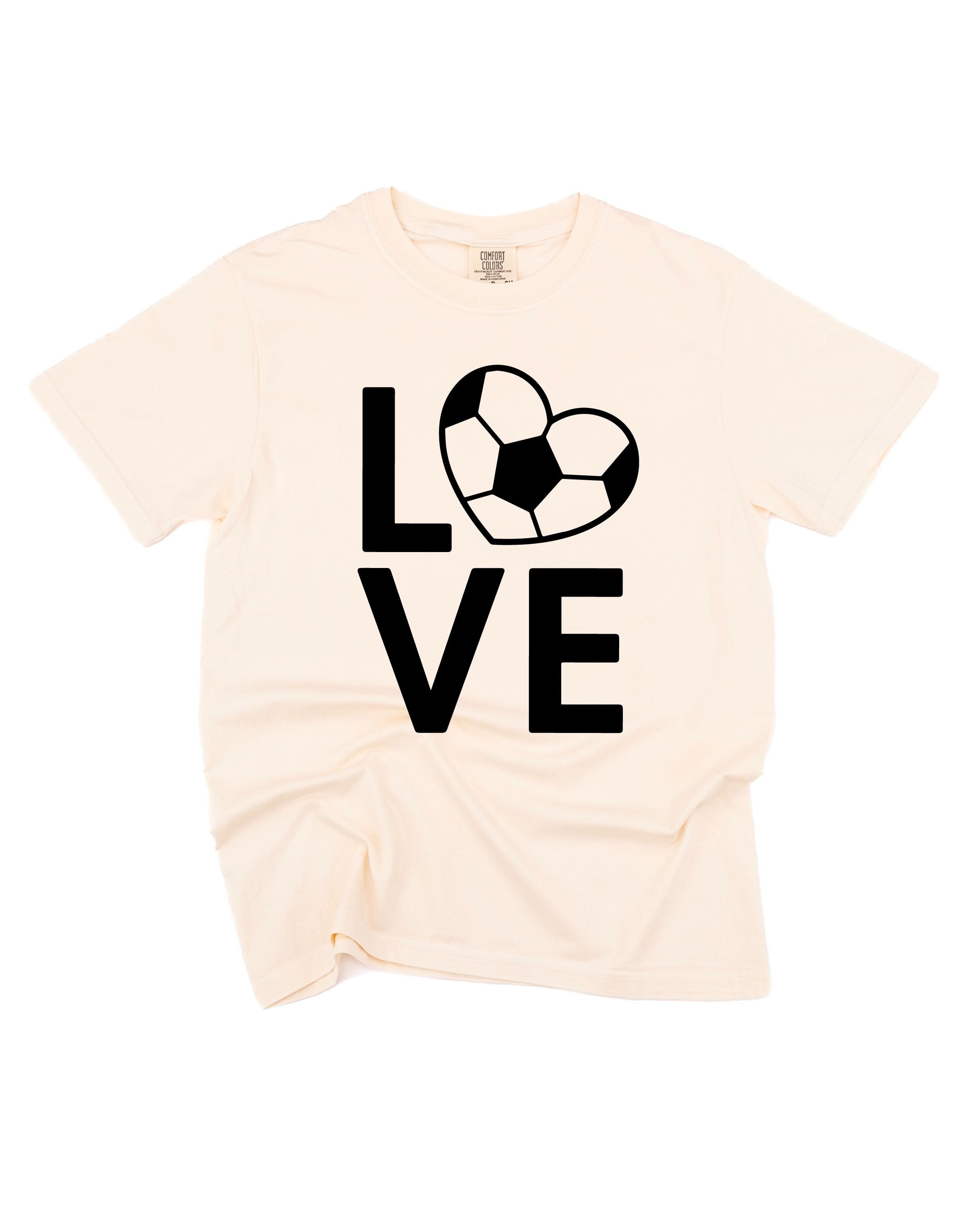 Sports Love - (Choose Your Sport) - Comfort Colors Tee Little Mama Shirt Shop