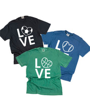 Sports Love - (Choose Your Sport) - Comfort Colors Tee Little Mama Shirt Shop