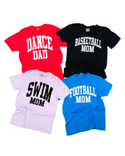 Varsity Style - Sports Moms - (Choose Your Sport) - Comfort Colors Tee Little Mama Shirt Shop