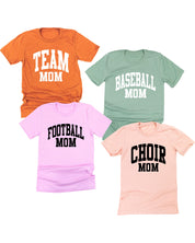 Varsity Style - Sports Moms - (Choose Your Sport) - Unisex Tee Little Mama Shirt Shop