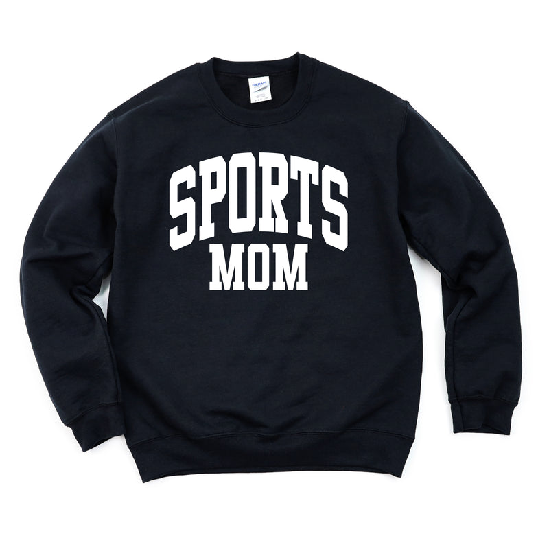 Varsity Style - SPORTS MOM - BASIC FLEECE CREWNECK