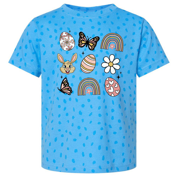 3x3 Easter Things - SPOTTED Child Tee
