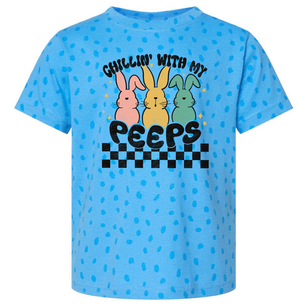 Chillin' With My Peeps - SPOTTED Child Tee