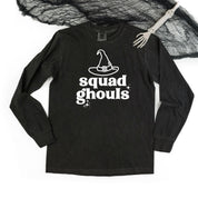 Squad Ghouls - Long Sleeve Comfort Colors Tee Little Mama Shirt Shop