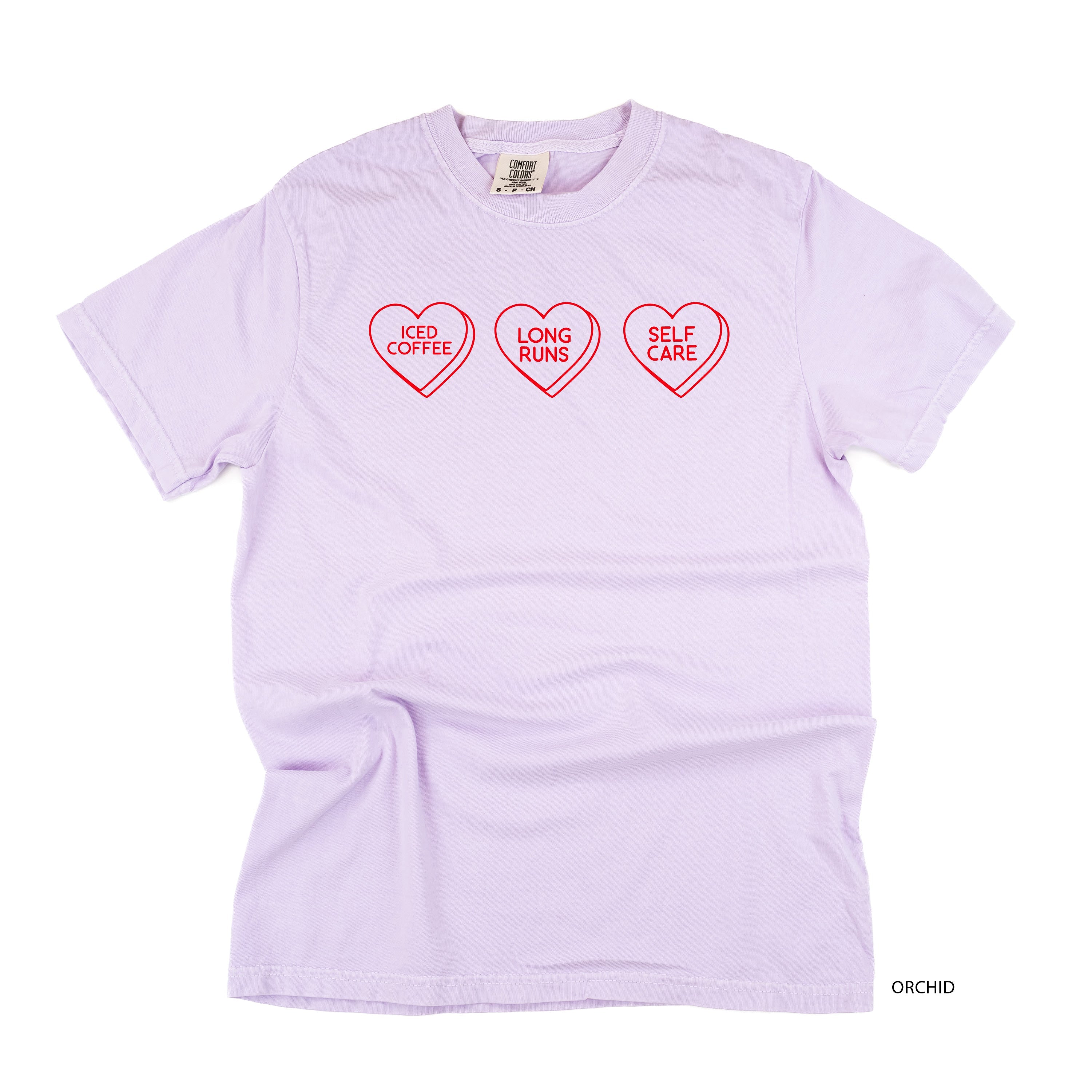 Start a Conversation! - Choose 3 Hearts - Comfort Colors Tee Little Mama Shirt Shop