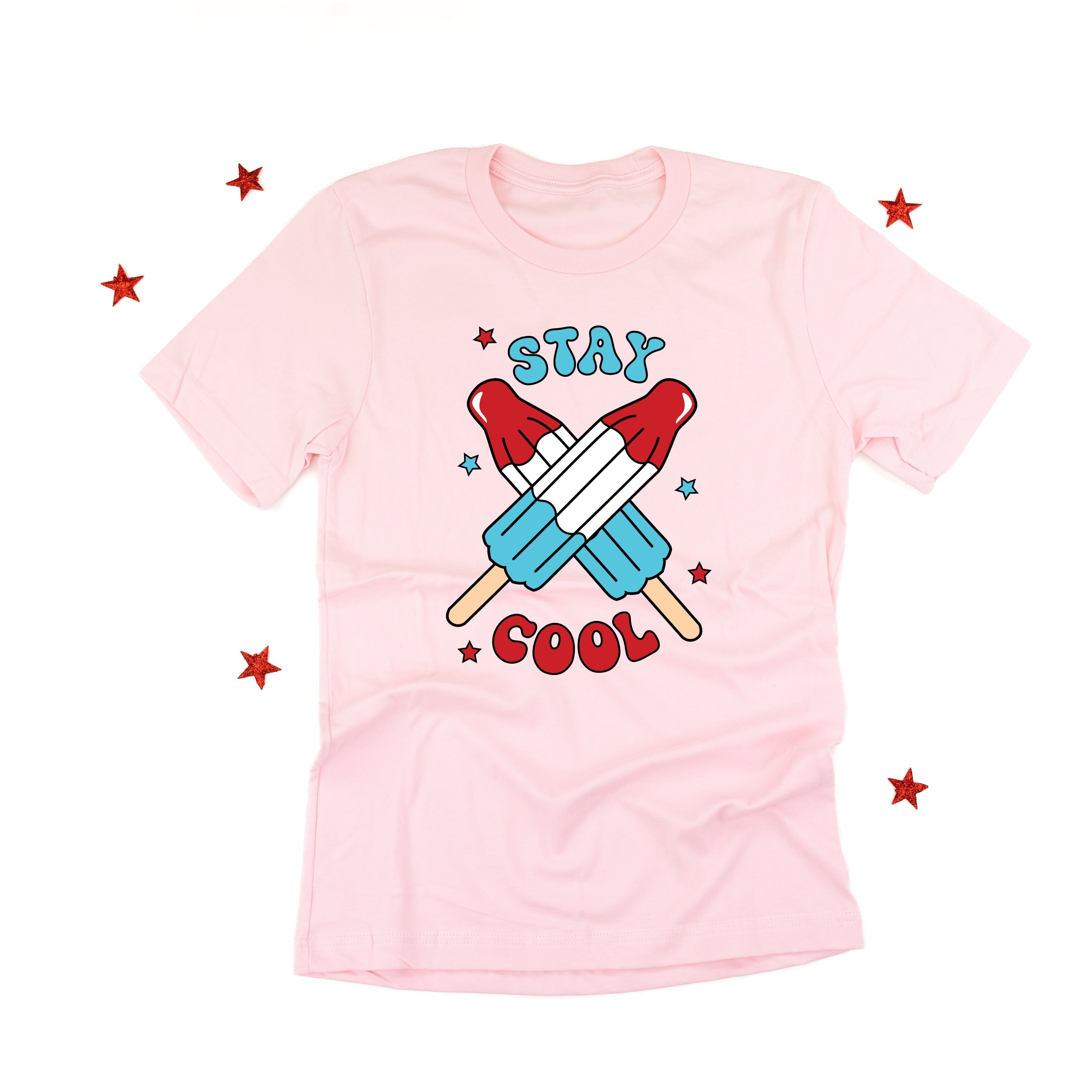 Stay Cool - Popsicles - Unisex Tee Little Mama Shirt Shop