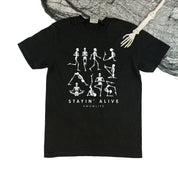 Stayin' Alive - Comfort Colors Tee Little Mama Shirt Shop