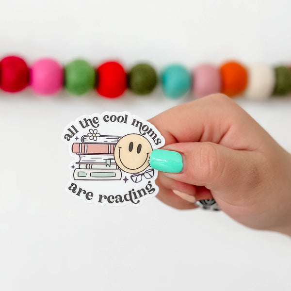 LMSS® STICKER - All The Cool Moms Are Reading
