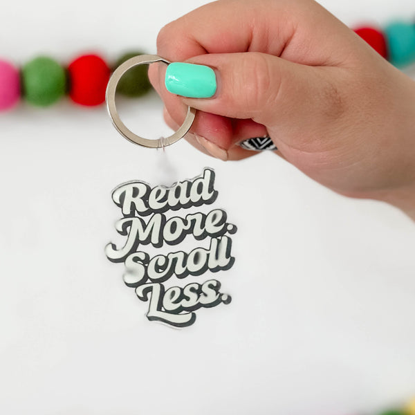 LMSS® KEYCHAIN - Read More. Scroll Less.