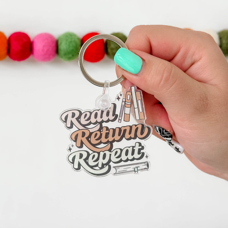 LMSS® KEYCHAIN - Read Return Repeat