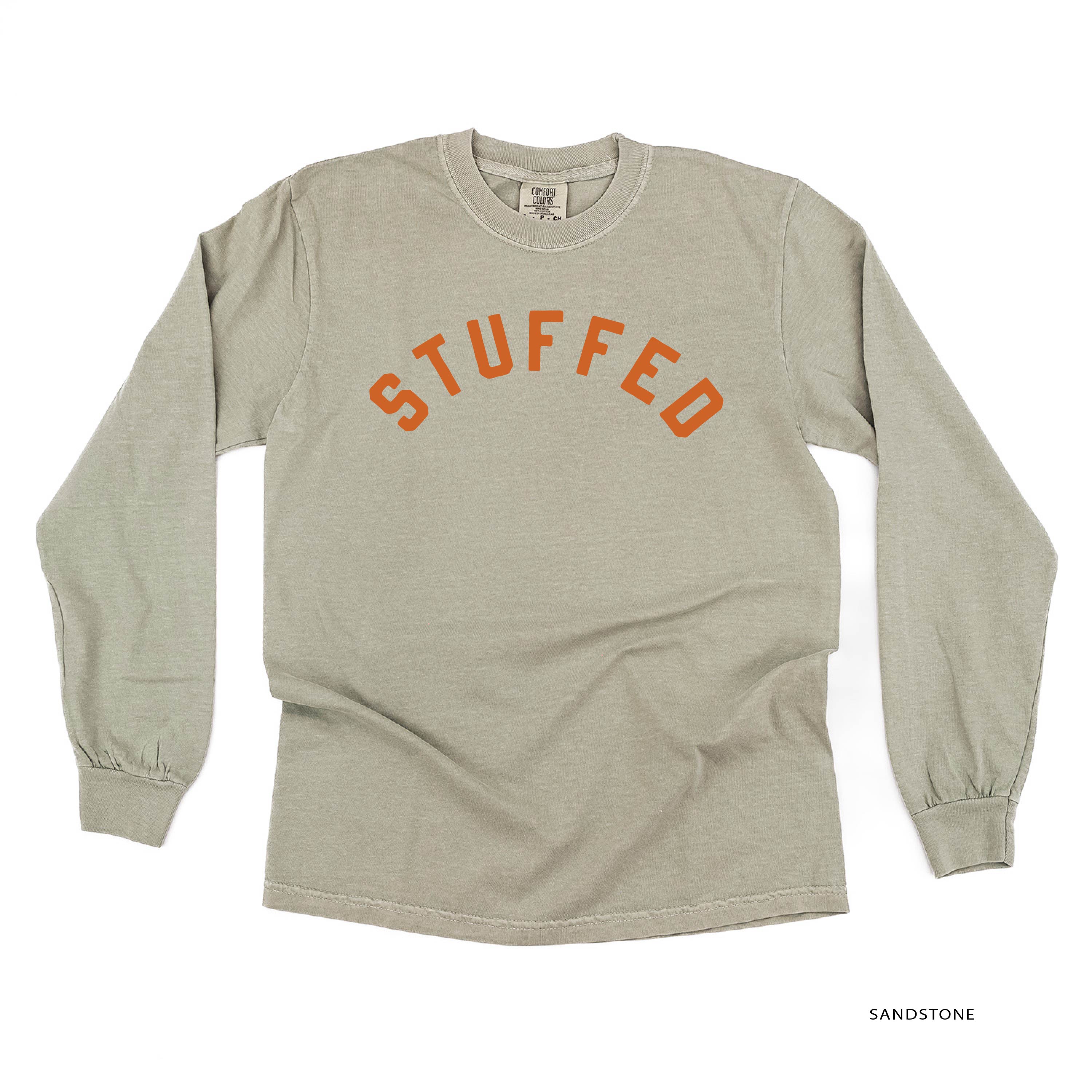 Stuffed - LONG SLEEVE Comfort Colors Tee Little Mama Shirt Shop