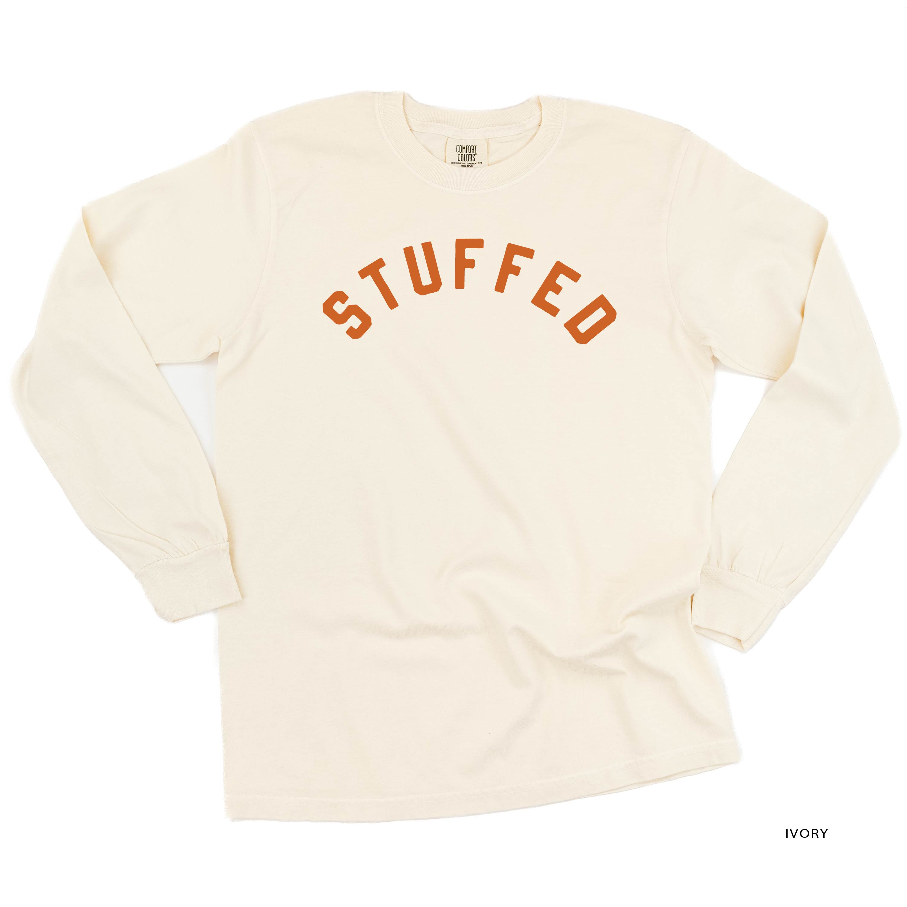 Stuffed - LONG SLEEVE Comfort Colors Tee Little Mama Shirt Shop