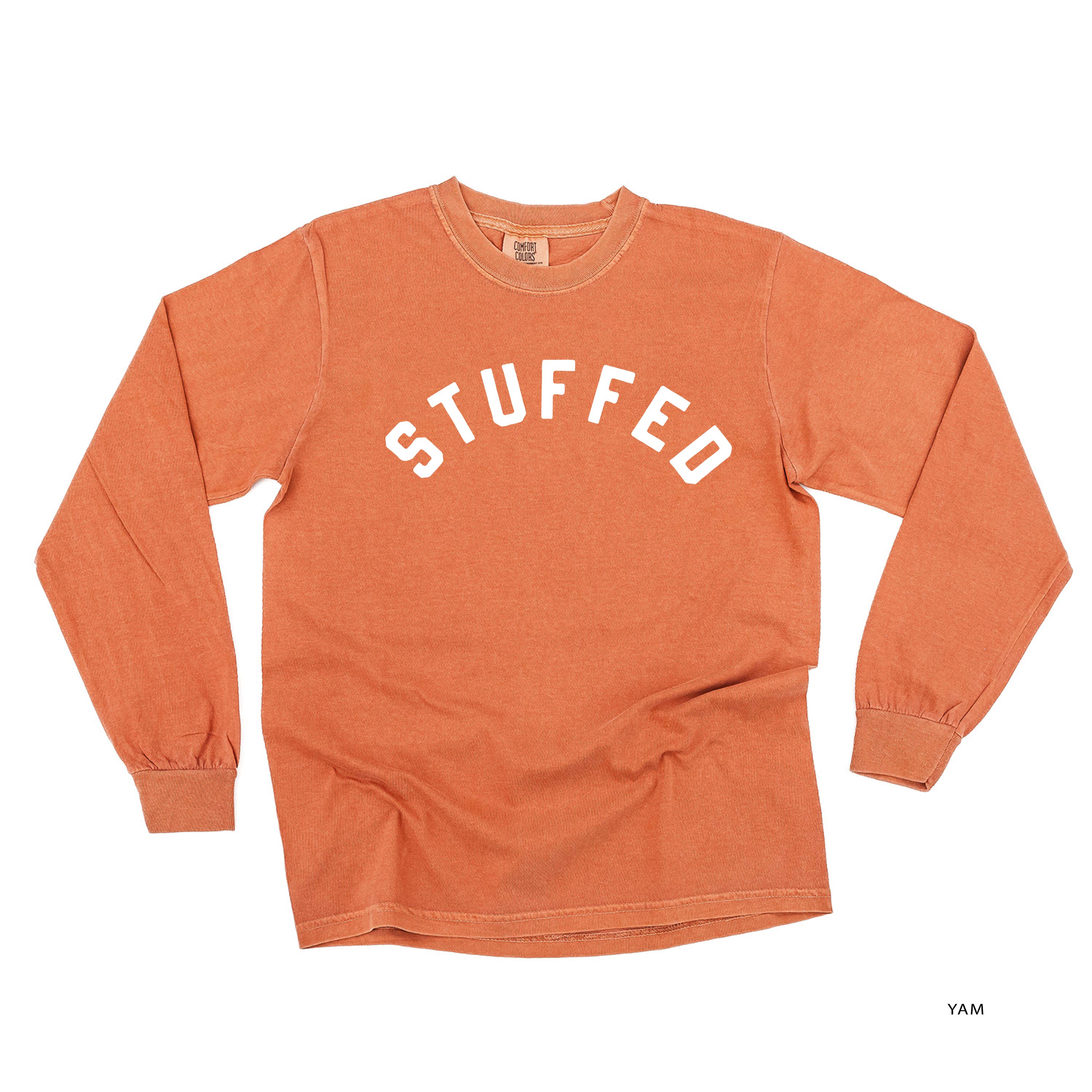 Stuffed - LONG SLEEVE Comfort Colors Tee Little Mama Shirt Shop