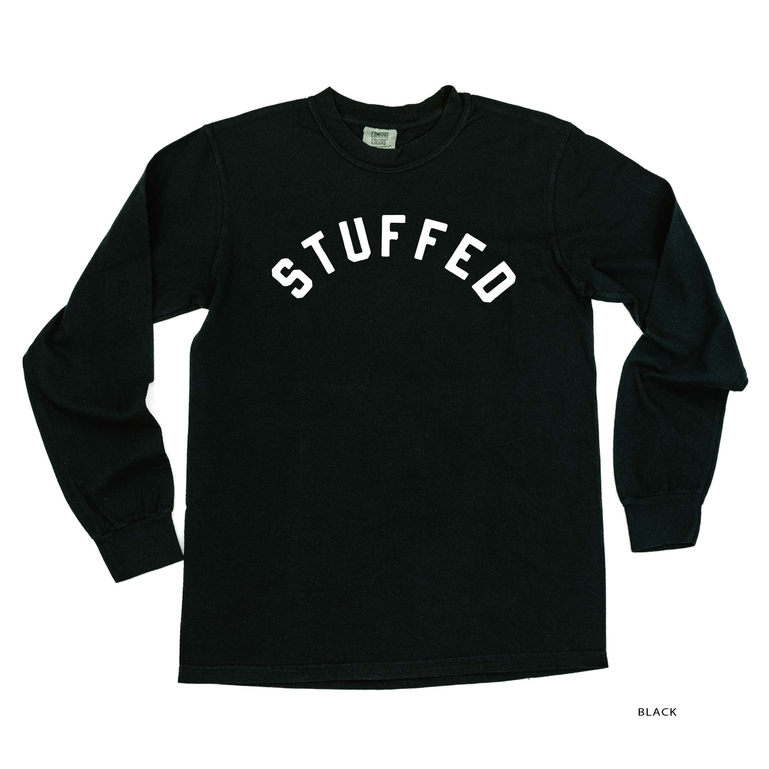Stuffed - LONG SLEEVE Comfort Colors Tee Little Mama Shirt Shop