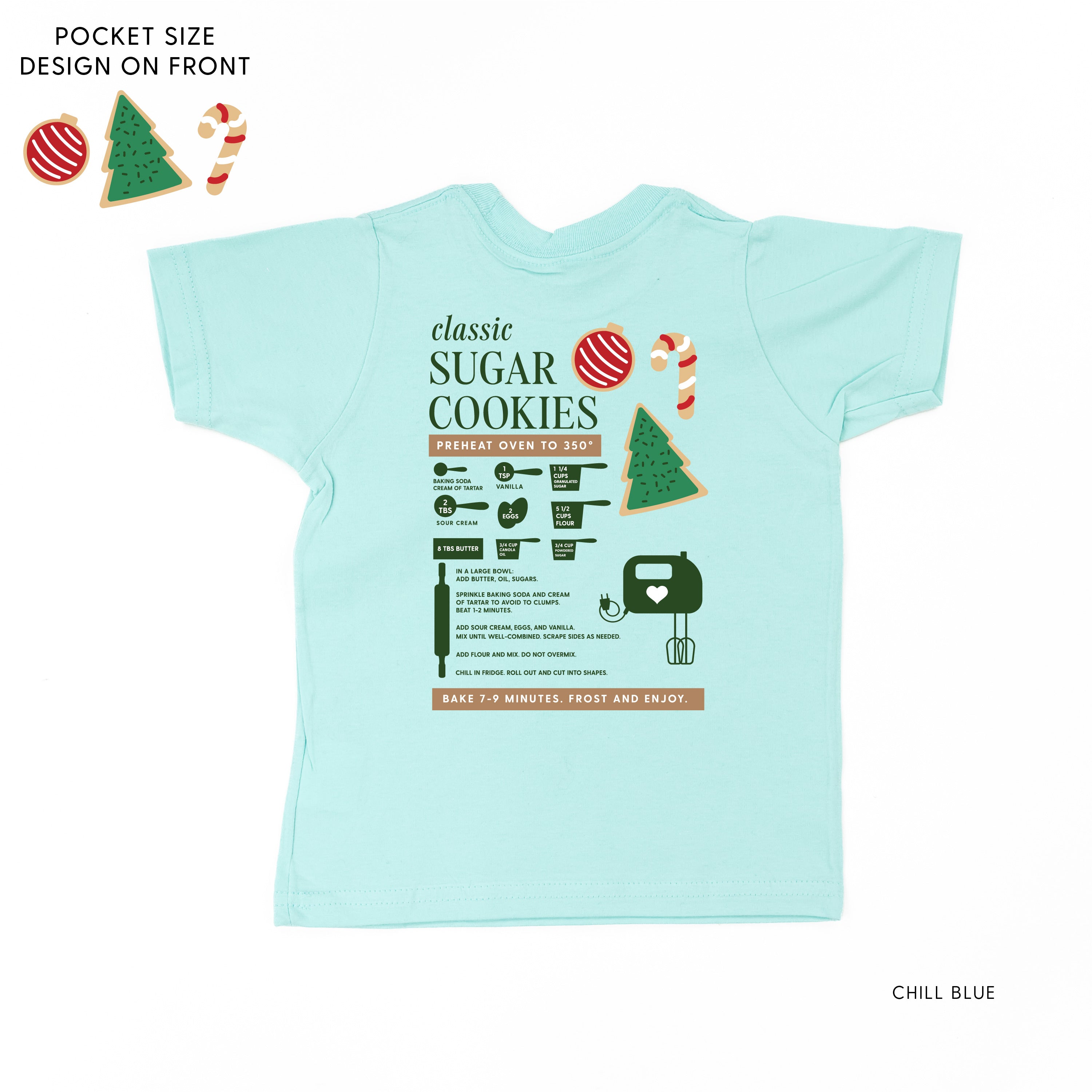 Sugar Cookie Recipe (pf&b) - Child Tee Little Mama Shirt Shop