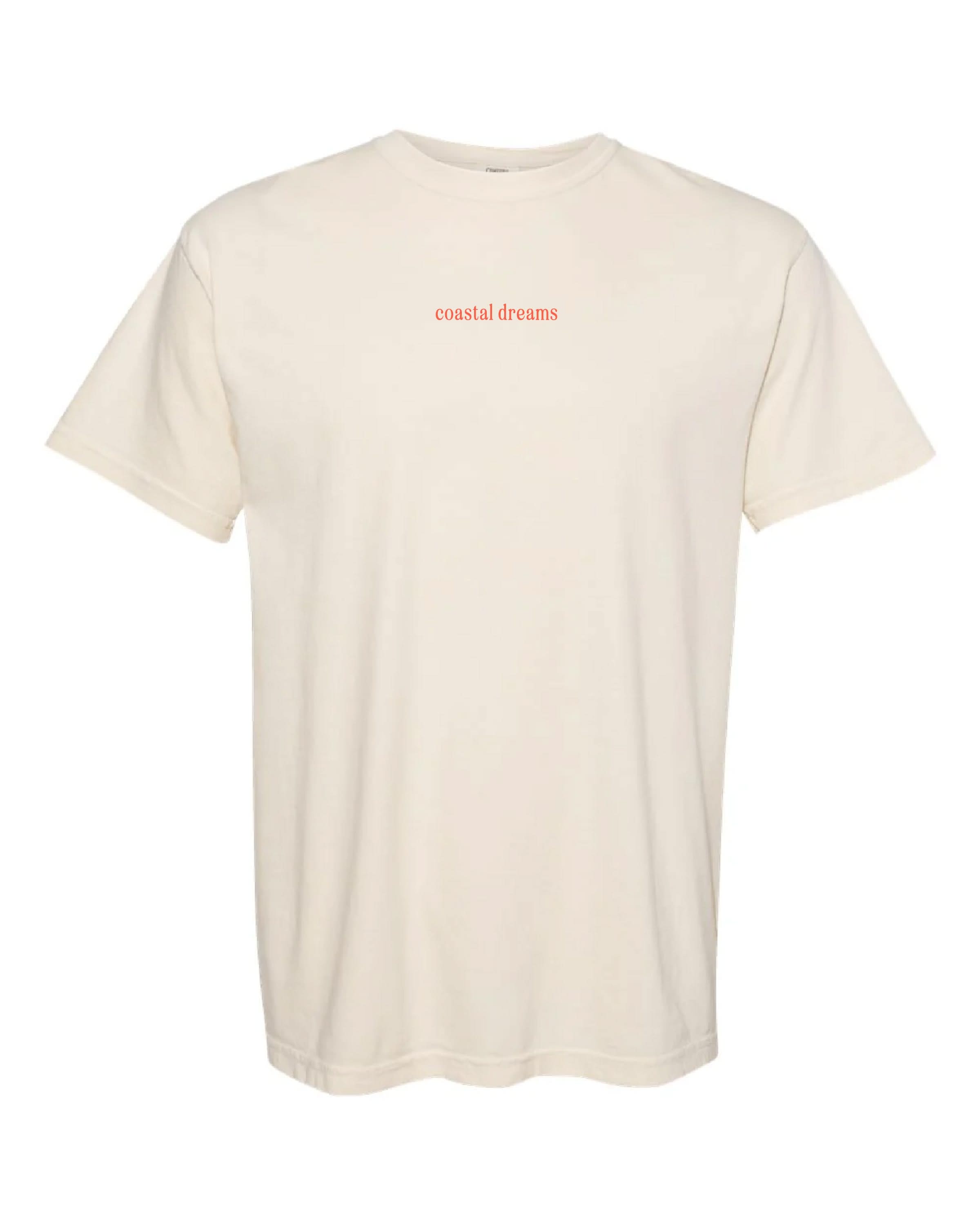Coastal Dreams Postage Stamps - Adult Comfort Colors Tee | Little Mama Shirt Shop Little Mama Shirt Shop LLC