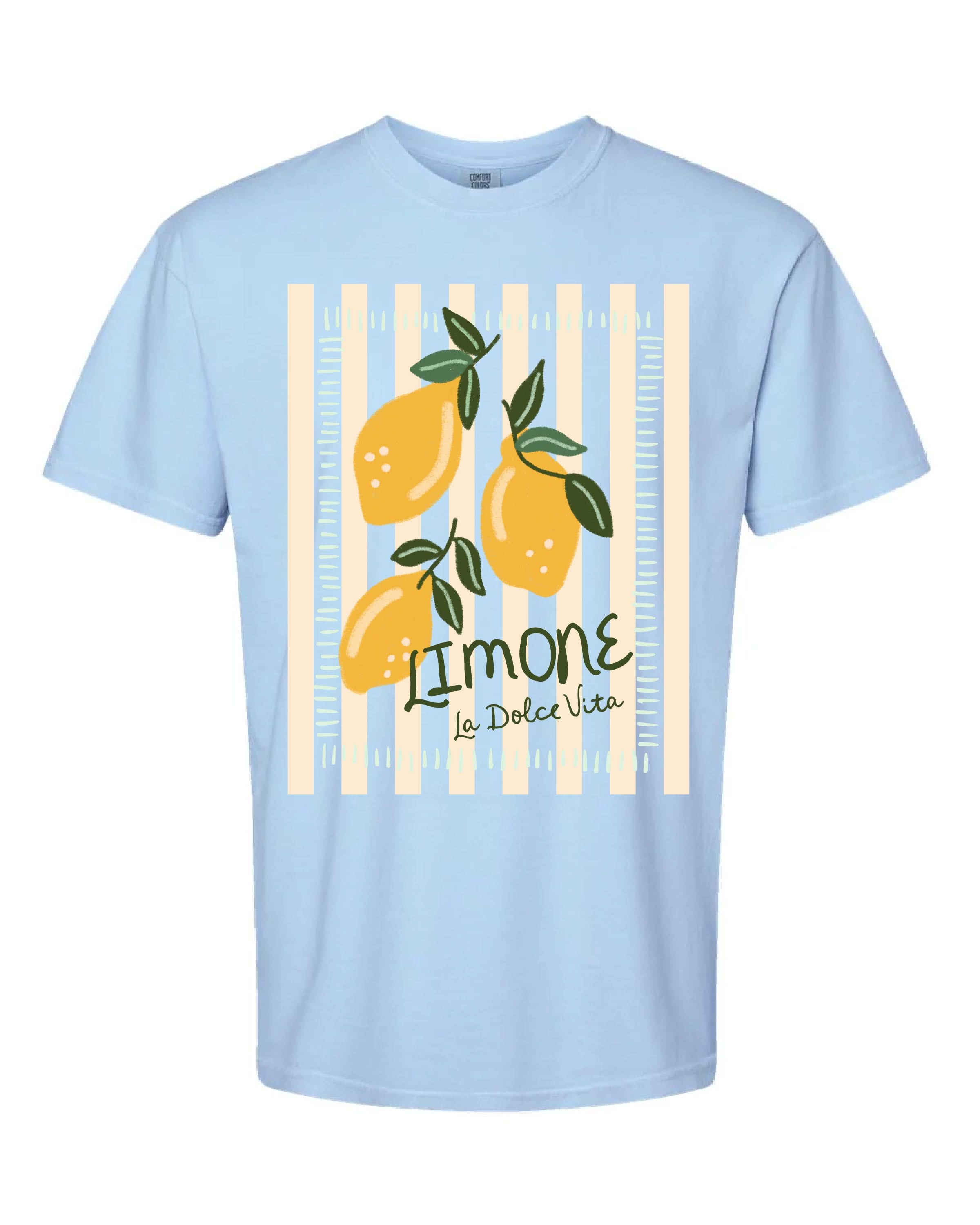 Limone La Dolce Vita  - Adult Comfort Colors Tee | Little Mama Shirt Shop Little Mama Shirt Shop LLC