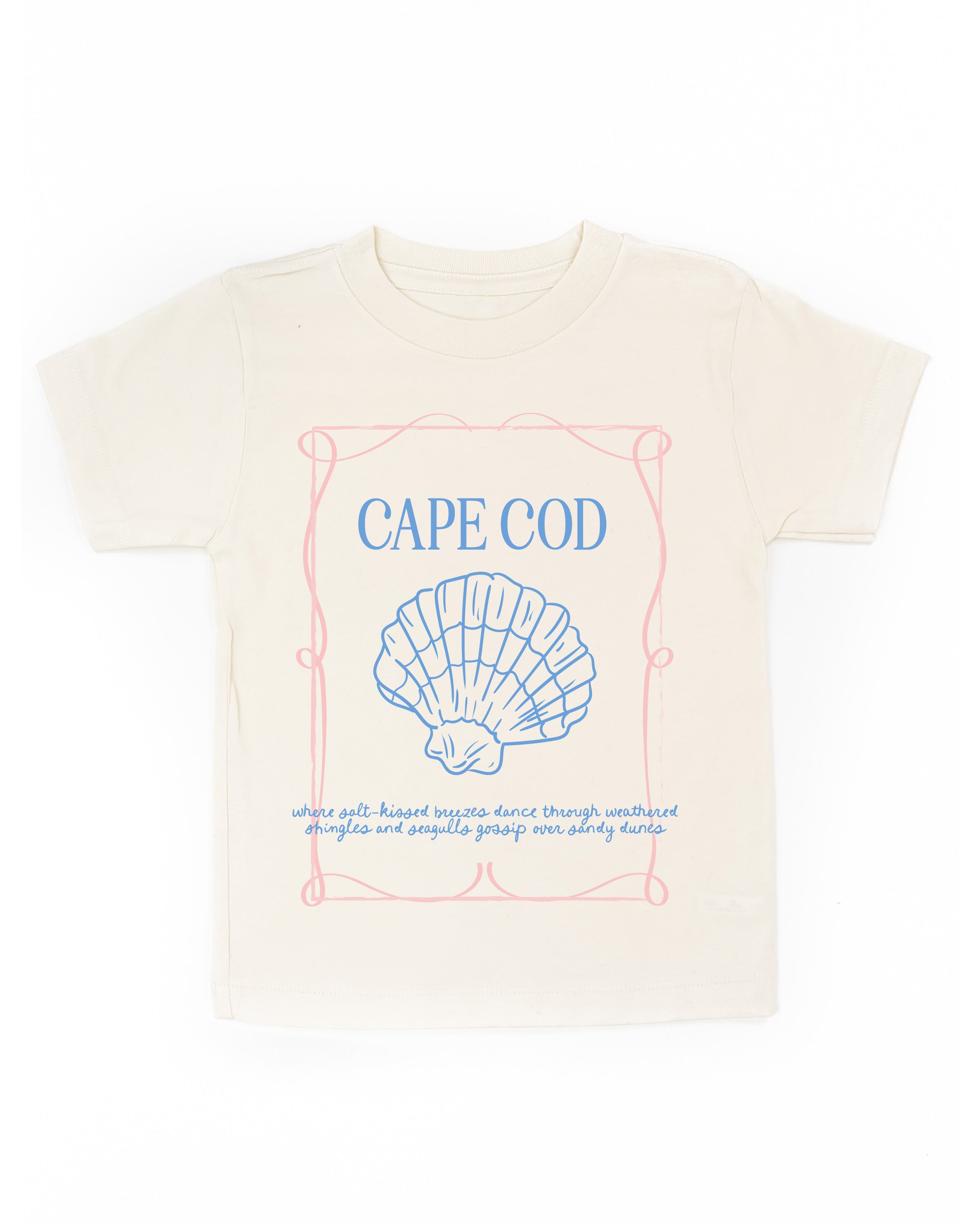 Cape Cod Seashell Tee - Child Tee | Little Mama Shirt Shop Little Mama Shirt Shop LLC
