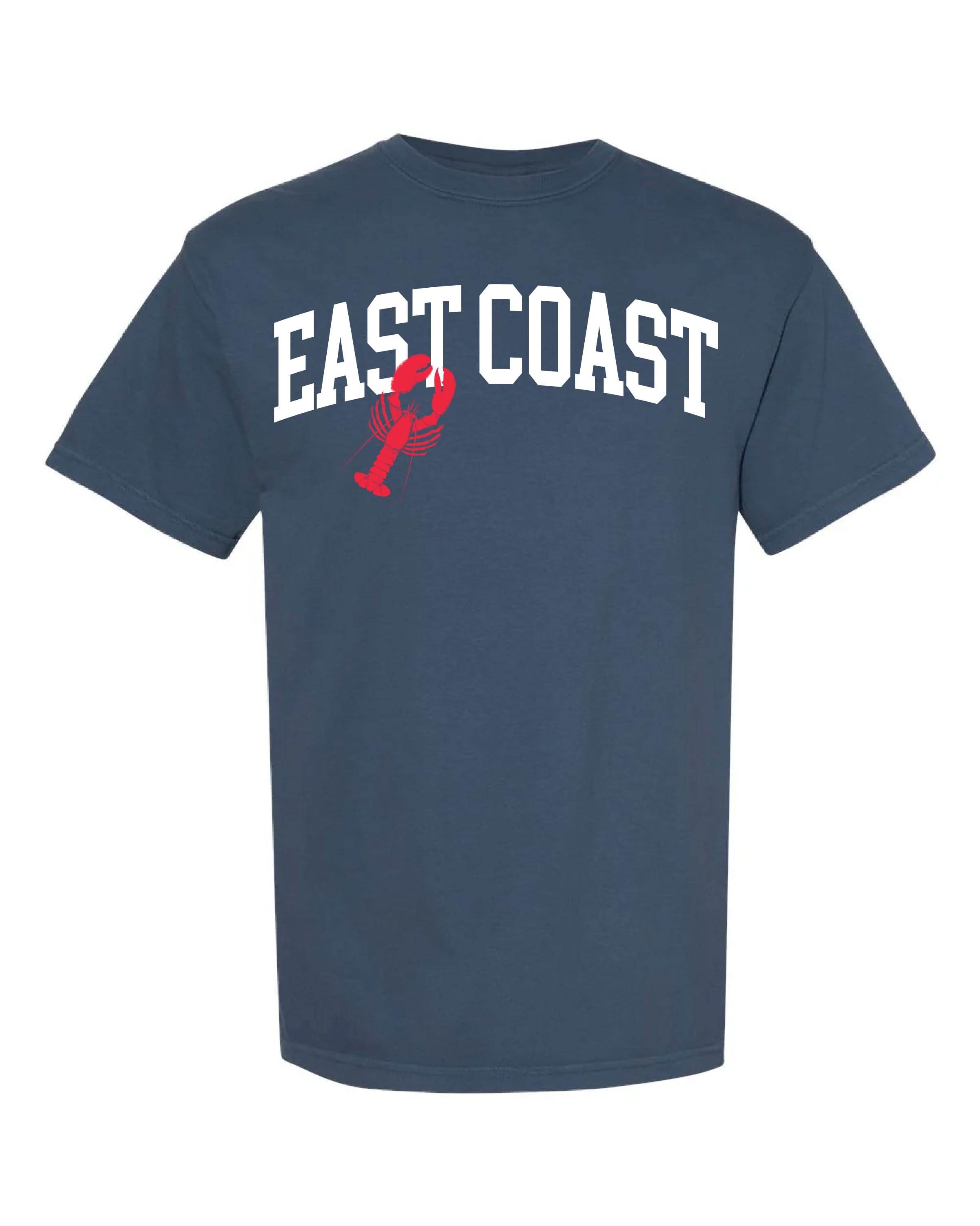 East Coast Lobster Graphic Tee - Adult CC | Little Mama Shirt Shop Little Mama Shirt Shop LLC