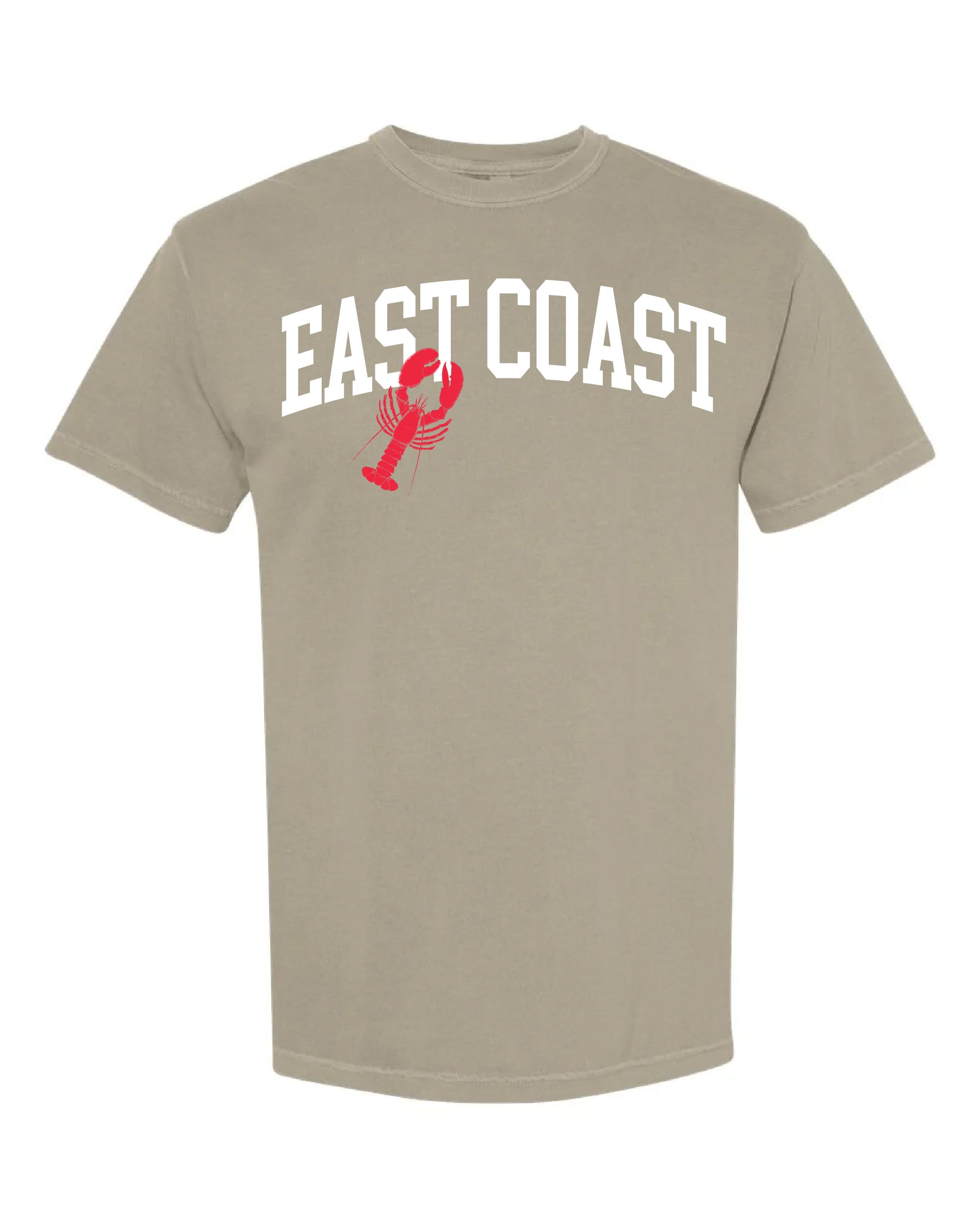 East Coast Lobster Graphic Tee - Adult CC | Little Mama Shirt Shop Little Mama Shirt Shop LLC