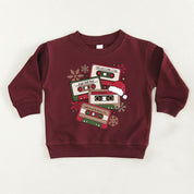 Christmas Cassette Tapes - Child Sweater Little Mama Shirt Shop