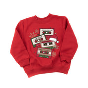 Christmas Cassette Tapes - Child Sweater Little Mama Shirt Shop