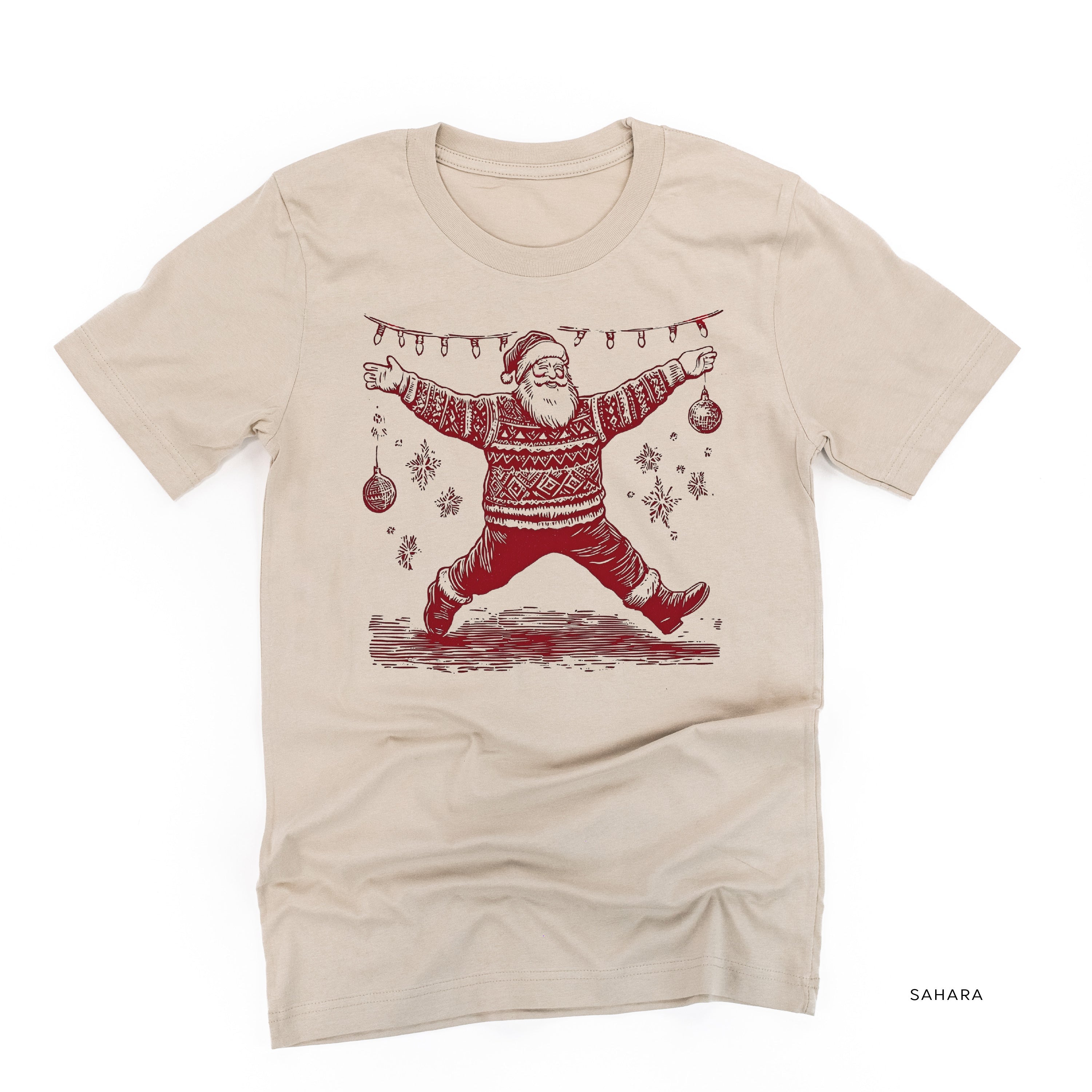 Sweater Santa - Unisex Tee Little Mama Shirt Shop