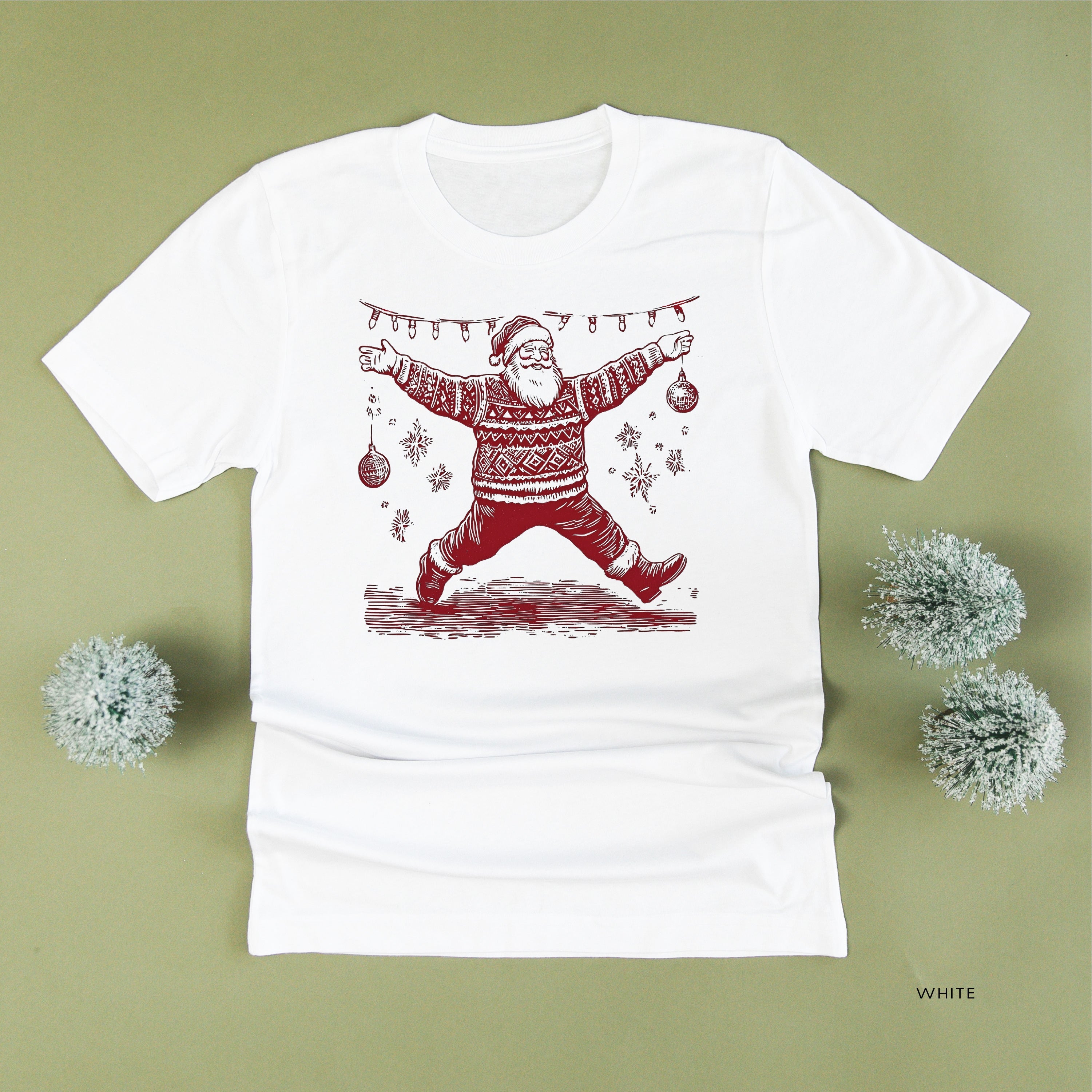 Sweater Santa - Unisex Tee Little Mama Shirt Shop