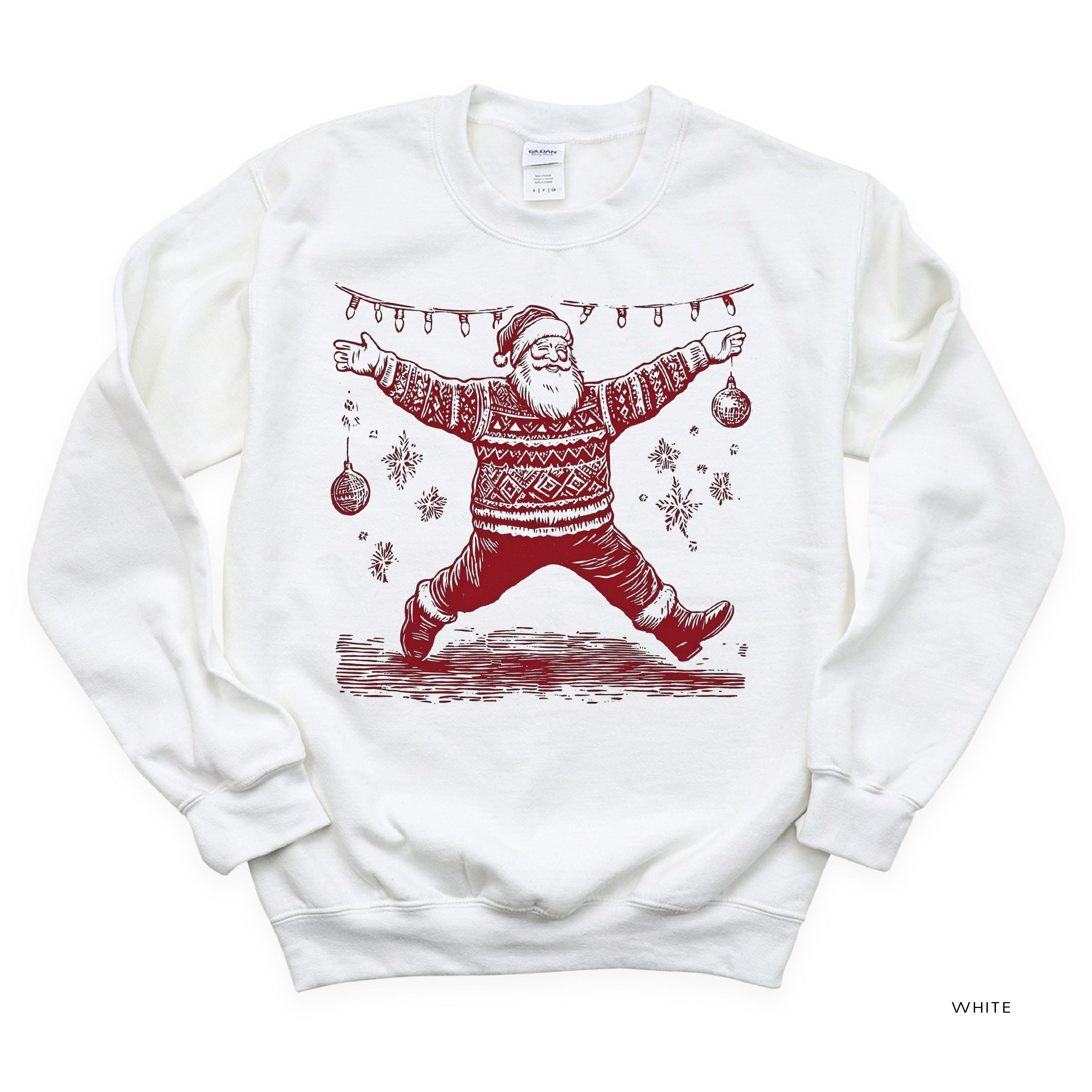 Sweater Santa - BASIC Fleece Little Mama Shirt Shop LLC