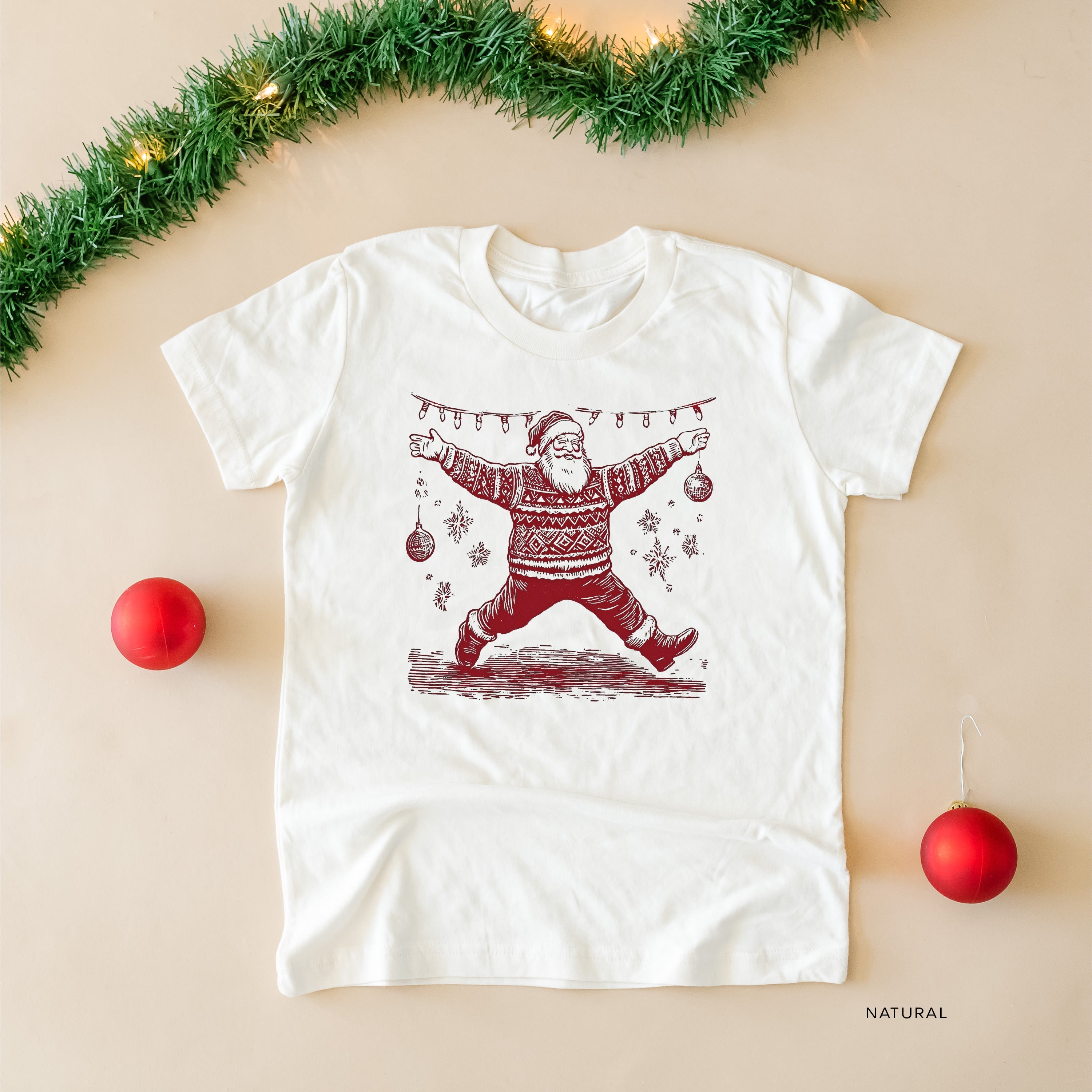 Sweater Santa - Child Tee Little Mama Shirt Shop