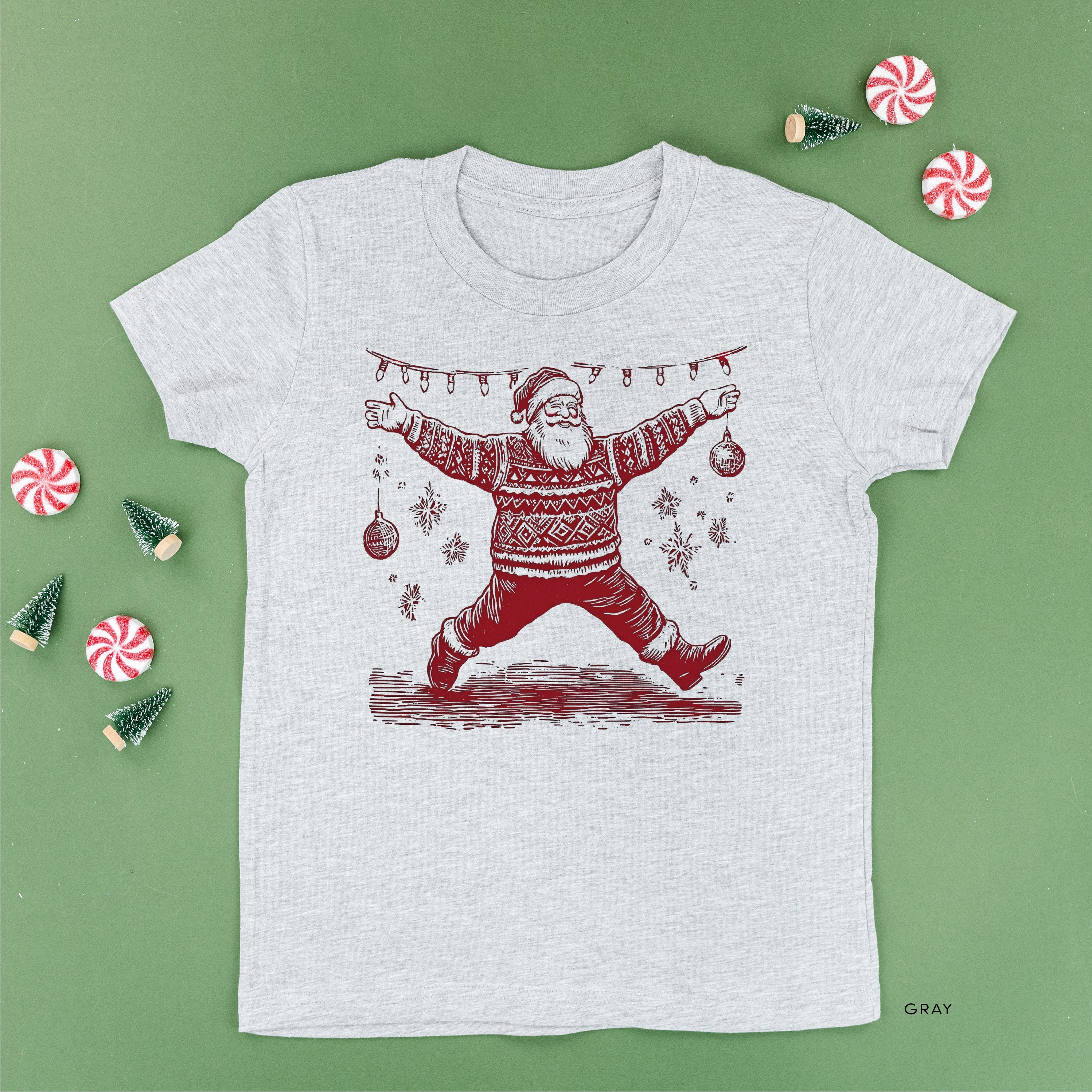 Sweater Santa - Child Tee Little Mama Shirt Shop