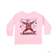 Sweater Santa - Child LONG SLEEVE Tee Little Mama Shirt Shop