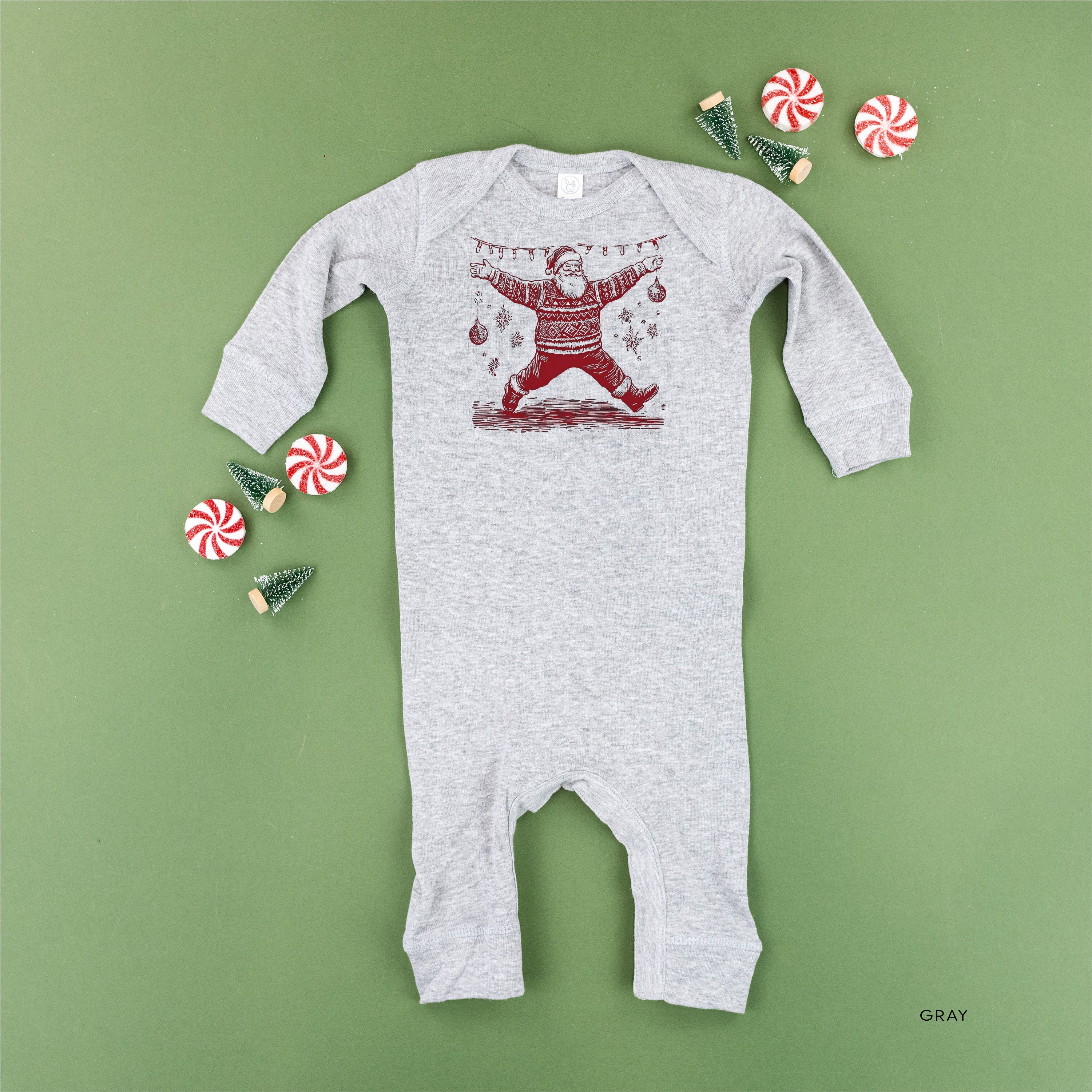 Sweater Santa - Baby Sleeper Little Mama Shirt Shop