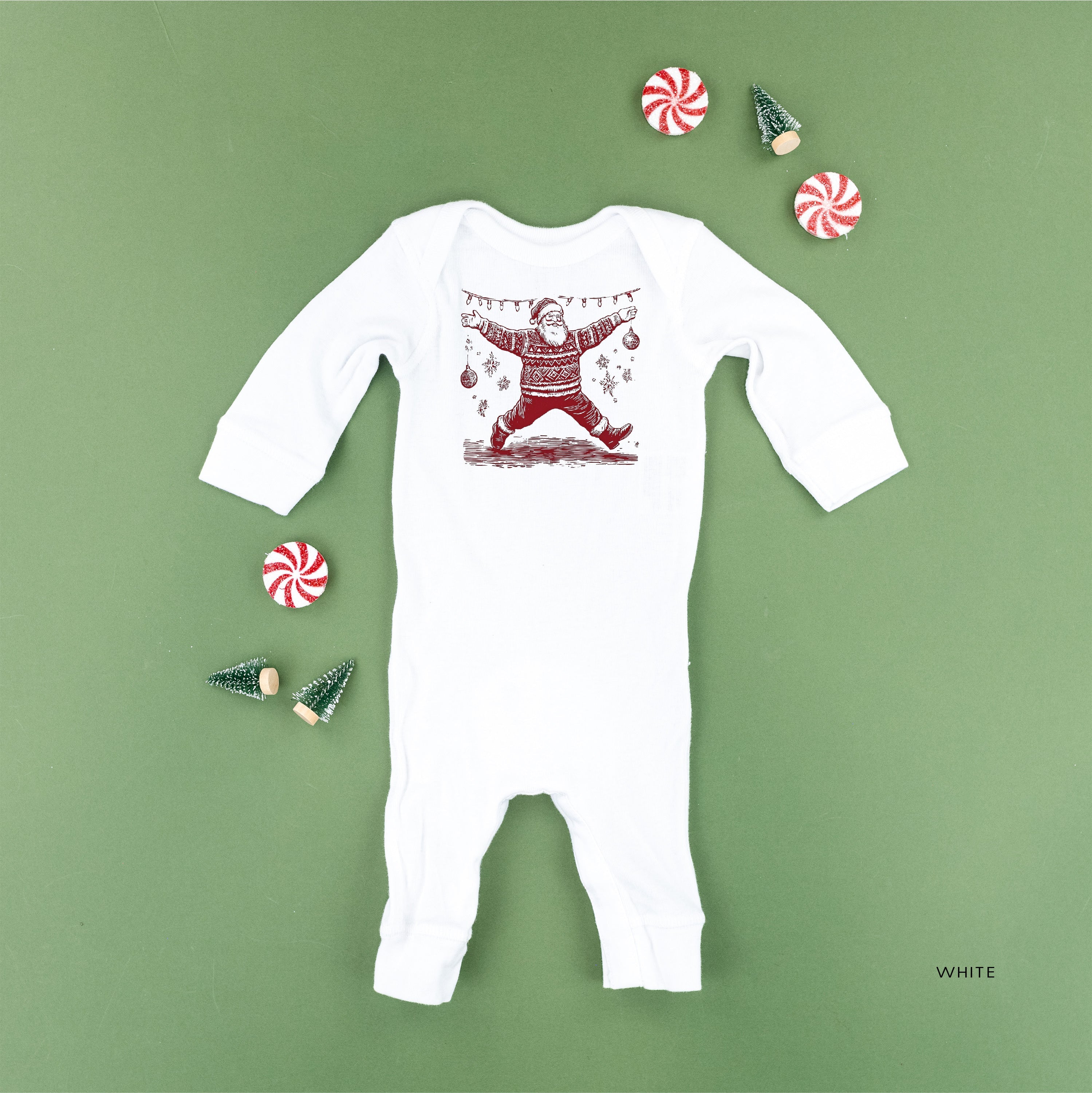 Sweater Santa - Baby Sleeper Little Mama Shirt Shop