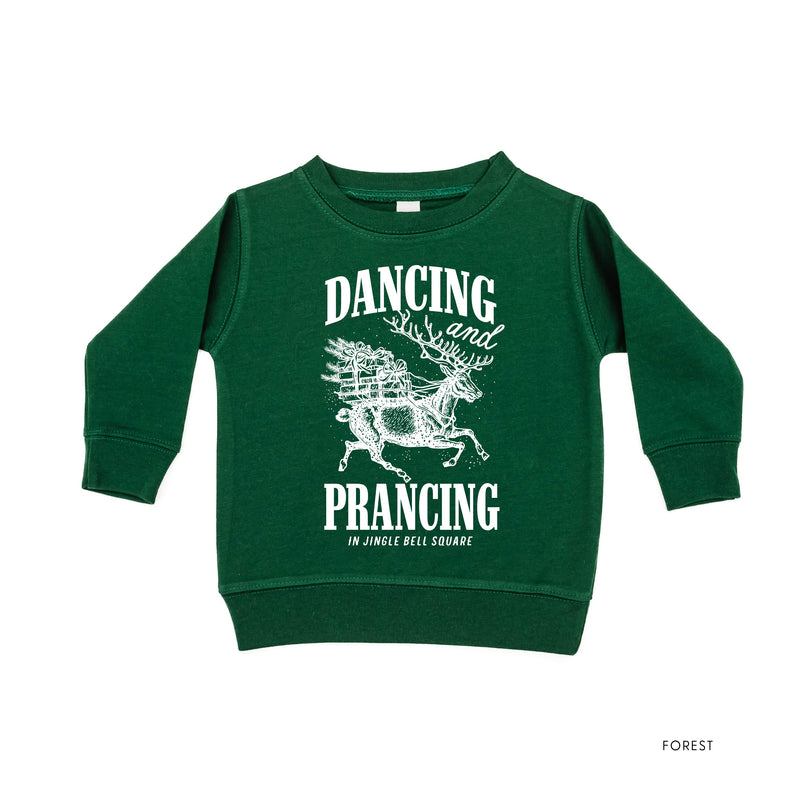 Dancing and Prancing in Jingle Bell Square - Child Sweater