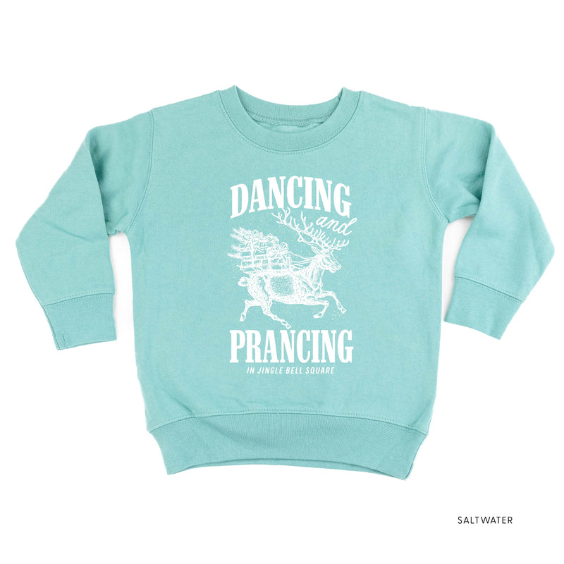 Dancing and Prancing in Jingle Bell Square - Child Sweater