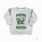 Dancing and Prancing in Jingle Bell Square - Child Sweater Little Mama Shirt Shop