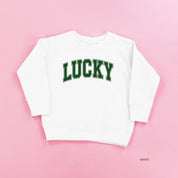 Lucky - Varsity Outline - Child Sweater Little Mama Shirt Shop