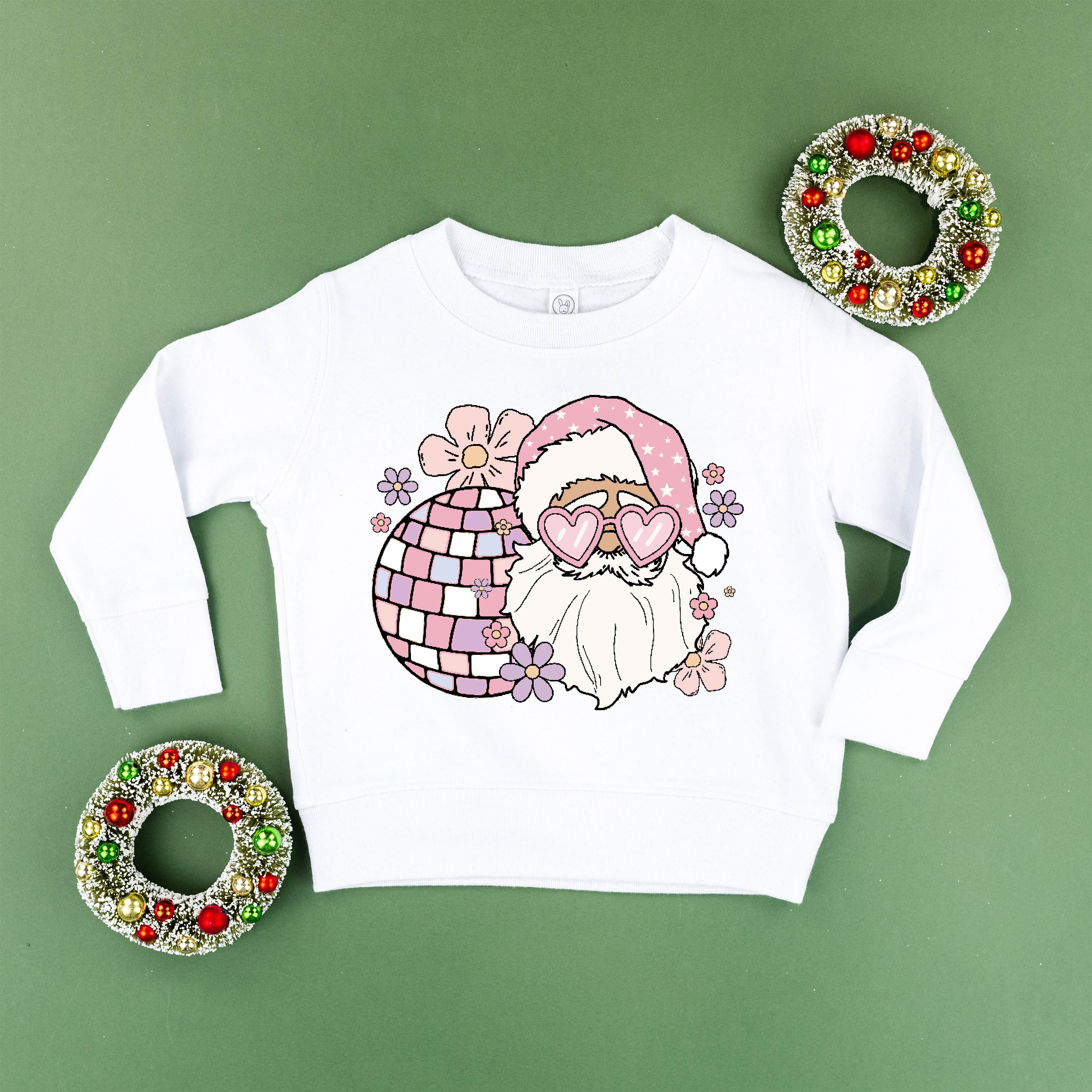 Disco Santa - Child Sweater Little Mama Shirt Shop