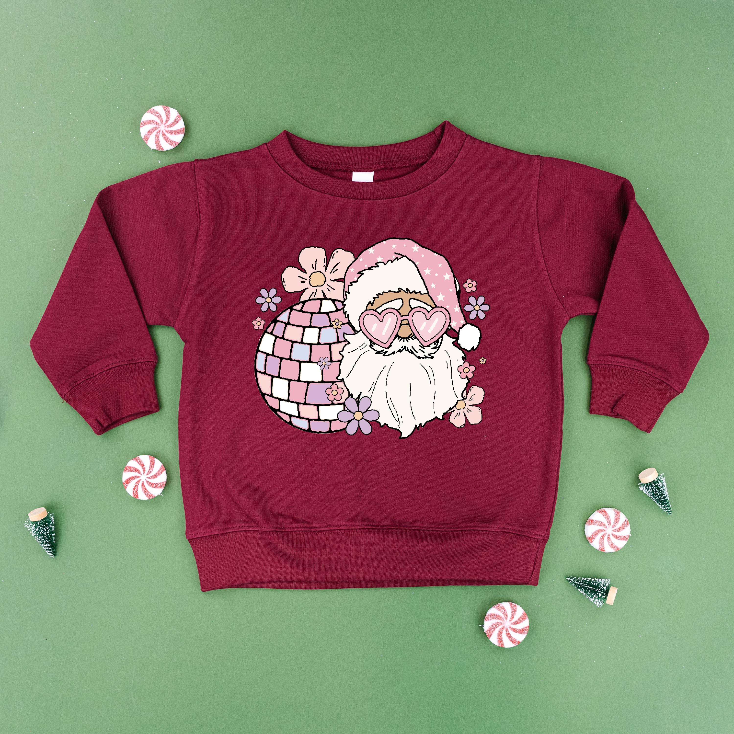 Disco Santa - Child Sweater Little Mama Shirt Shop
